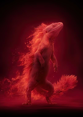 Fiery Lizard