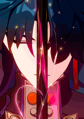 honkai star rail game poster