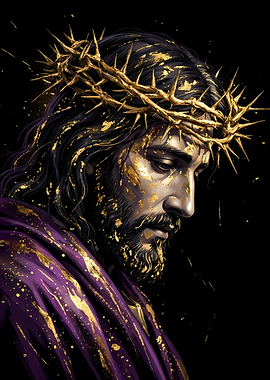 Jesus Christ with Crown of Thorns
