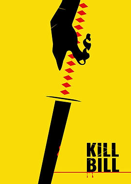 Kill Bill Minimalist Poster Art