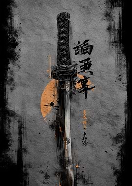 Ukiyo Minimalism Katana Sword