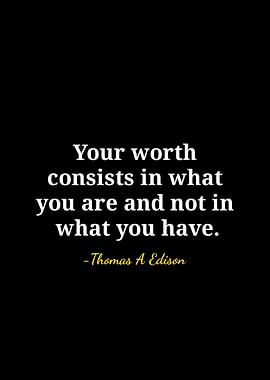 Inspirational Quote by Thomas A. Edison