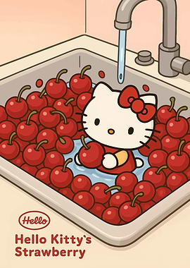 Hello Kitty's Cherry Bath