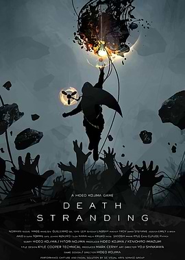 Death Stranding Game Poster Art