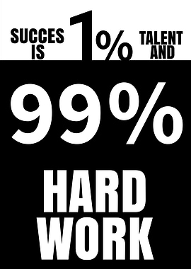 Success: Talent and Hard Work