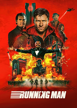 The Running Man Movie Poster