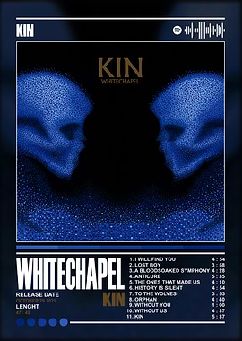 Whitechapel - Kin Album Cover
