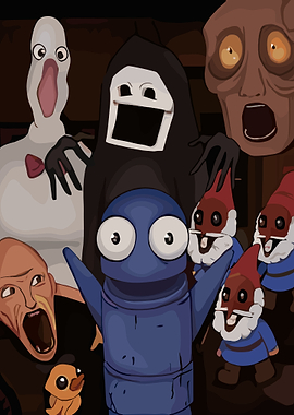 REPO Game Character Art