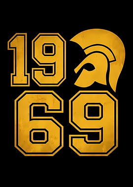 1969 Spartan Helmet Graphic
