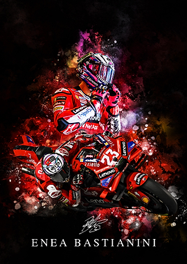 Enea Bastianini Motorcycle Racing