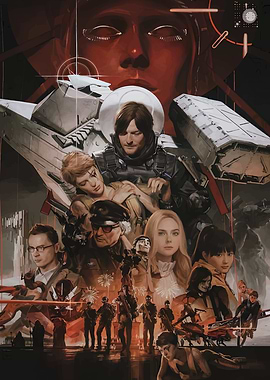 Death Stranding Game Poster Art