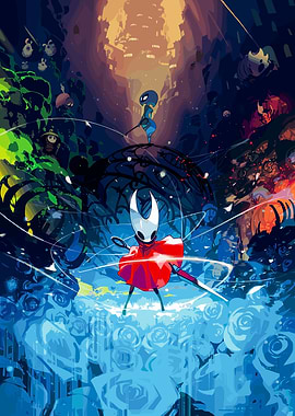 Hollow Knight: A Digital Illustration