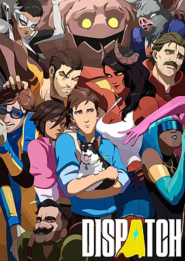 Dispatch: Group of Diverse Characters