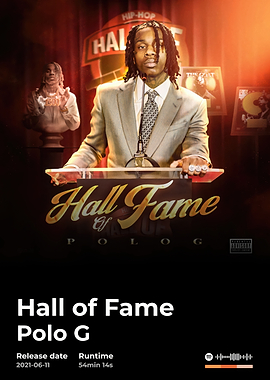 Polo G Hall of Fame Album Cover