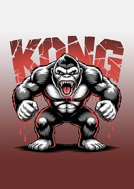 Kong Illustration