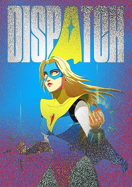 Dispatch Superheroine Illustration