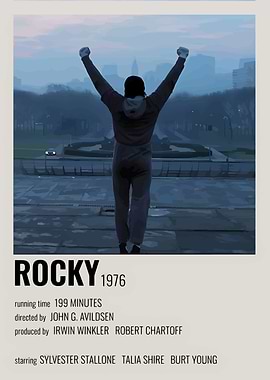 Rocky 1976 Movie Poster