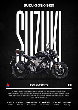 Suzuki GSX-S125 Motorcycle