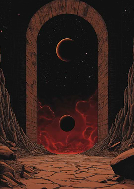 Planetary Portal Landscape