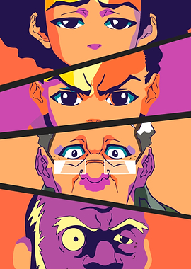 The Boondocks Character Collage