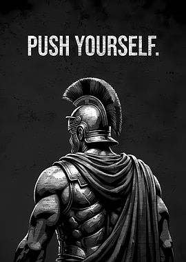 Push Yourself Spartan Motivation