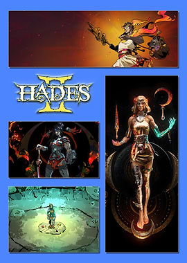 Hades II Game Characters Collage