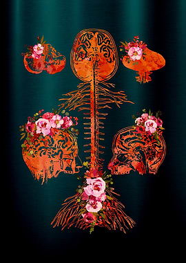 Floral Anatomy Art Print