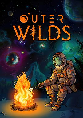 Outer Wilds Campfire Scene
