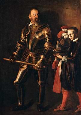 Portrait of a Knight with Page