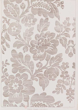 Floral Pattern from 18th Century France
