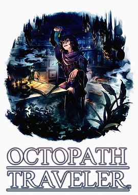 Octopath Traveler: Apothecary Illustration