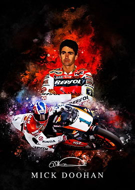 Mick Doohan Motorcycle Racing