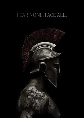 Spartan Warrior Helmet Profile