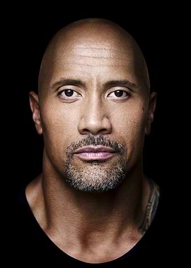 Dwayne Johnson Portrait