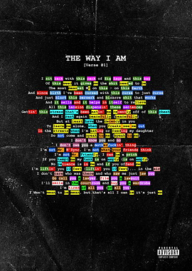 The Way I Am - Rhymes Verse 1