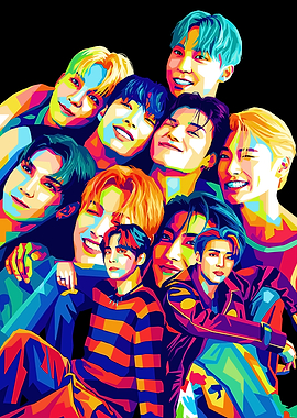 ATEEZ pop art