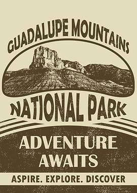 Guadalupe Mountains National Park Poster