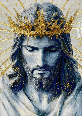 Mosaic Portrait of Jesus Christ