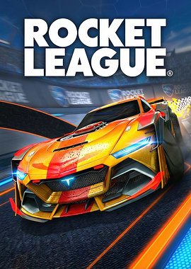 Rocket League Game Cover Art