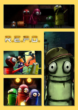 R.E.P.O. Game Collage