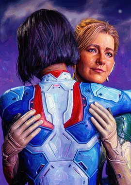 Split fiction Painting art