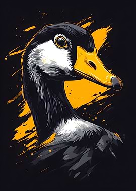Goose Animal Goose design Fan Art