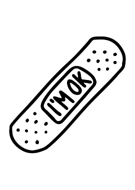 I'm OK Bandage