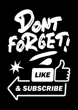 Don't Forget Like & Subscribe