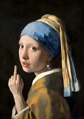 Girl with a Pearl Earring Flip