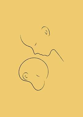 The Interval – Modern Minimalist Line Art