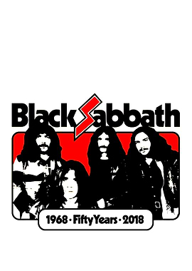 Black Sabbath 50th Anniversary Poster