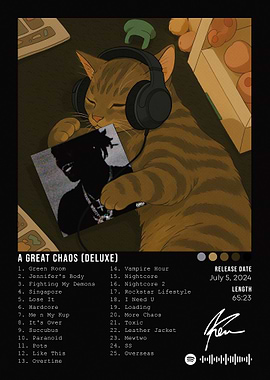 A Great Chaos (Deluxe) Album Cover