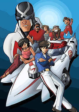 Speed Racer and the Team