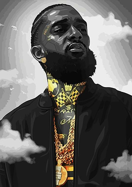Nipsey Hussle Portrait